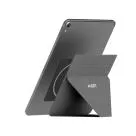 Складная магнитная подставка для планшета SNAP TABLET STAND, серая