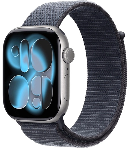 Apple Watch Series 11 Sport Loop 42 мм, «серый космос»