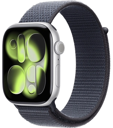 Apple Watch Series 11 Sport Loop 42 мм, серебристый