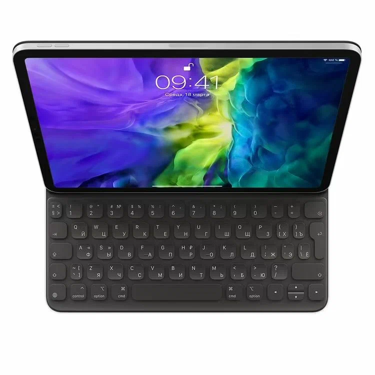 Клавиатура  Apple Smart Keyboard Folio для iPad Pro 11 и Air, черный