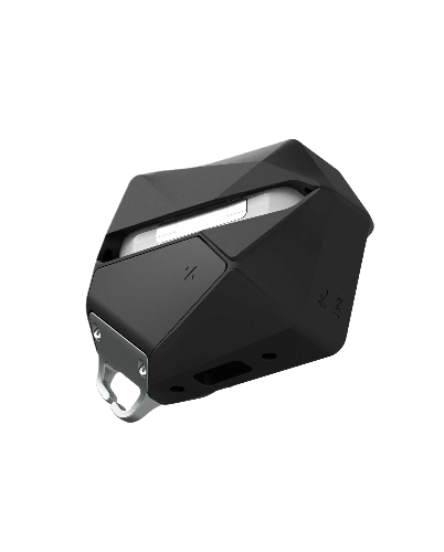 Рельефный чехол Aulumu А09 для AirPods Pro, черный