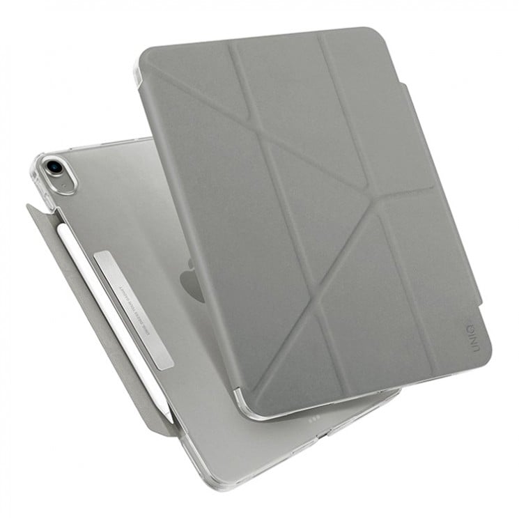 Чехол Uniq Camden iPad Mini 6/7 2024, серый