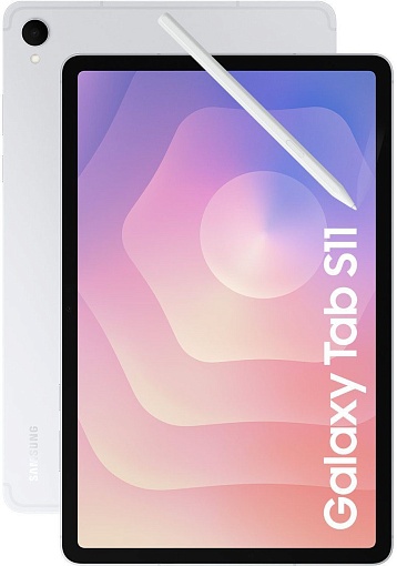 Планшет Samsung Galaxy Tab S11, 12/128 ГБ LTE, серебристый